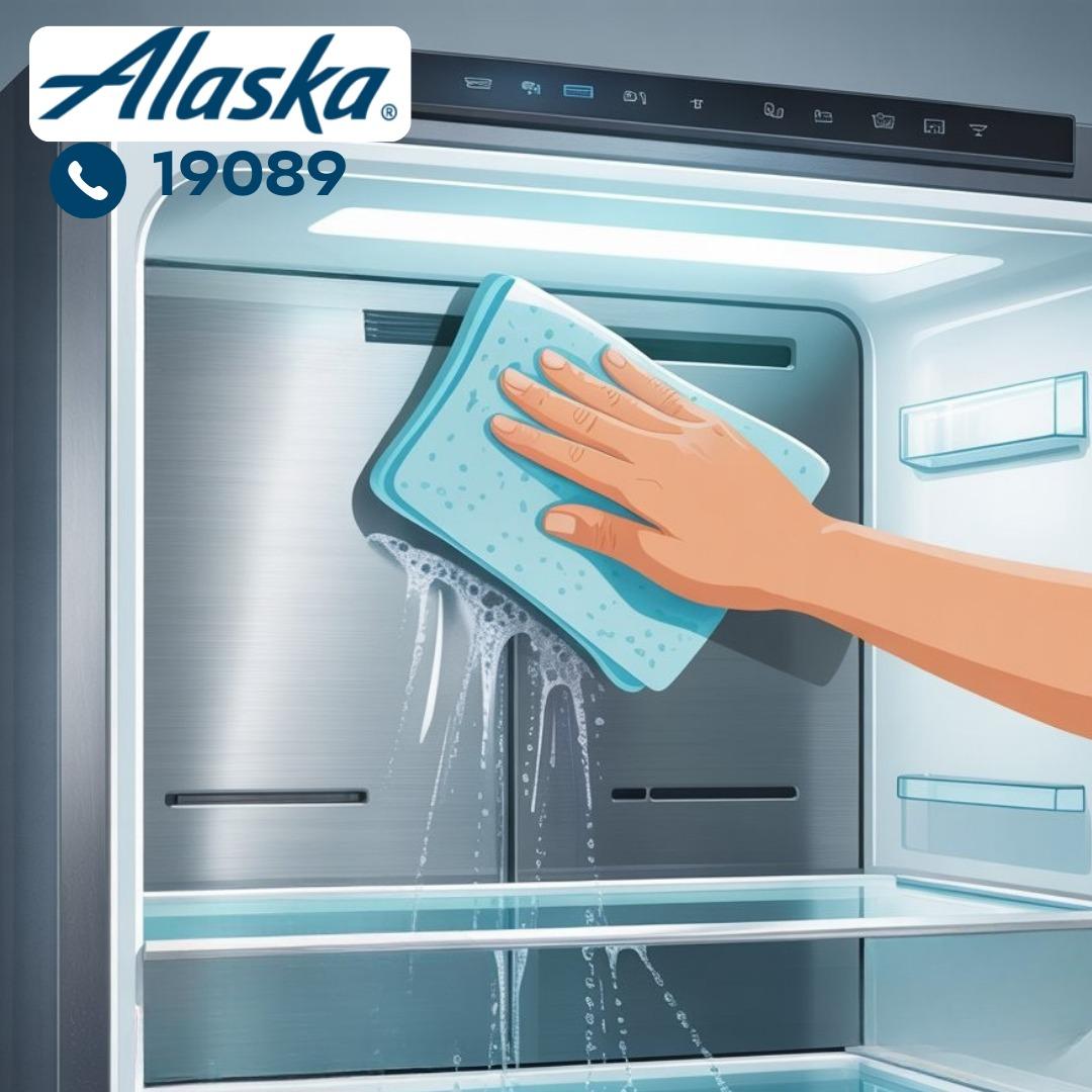 تنظيف الثلاجة الاسكا من الداخل تنظيف الثلاجة الاسكا من الداخل